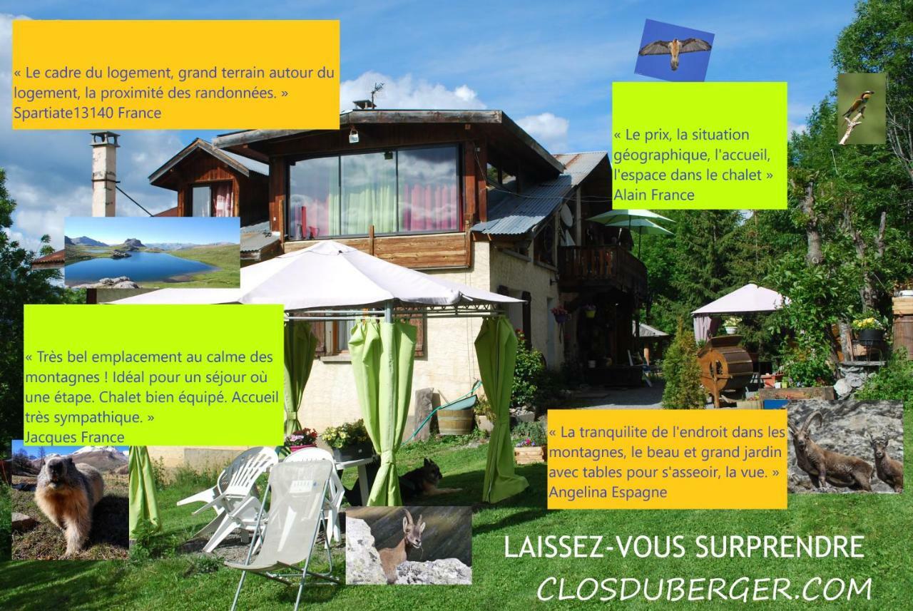Le Clos Du Berger Le Sauze Exterior foto