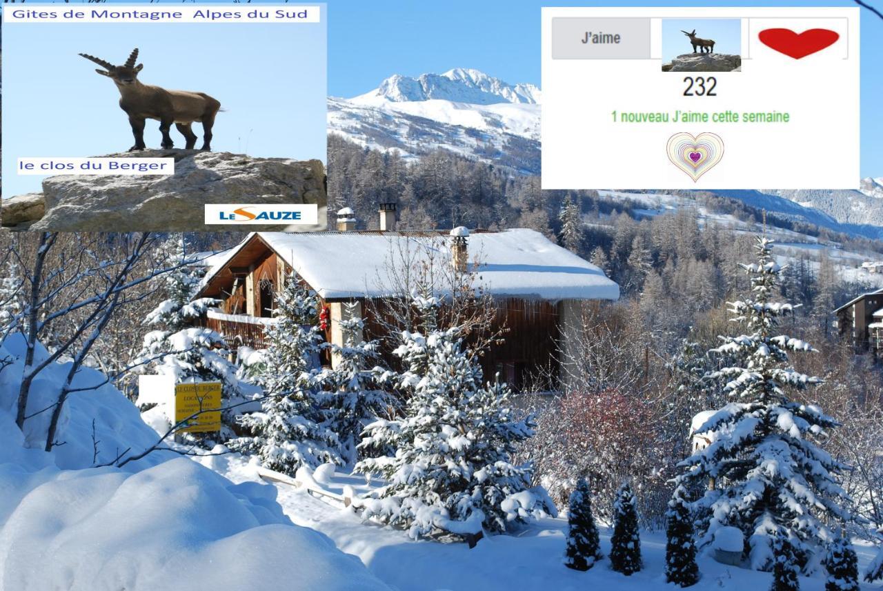 Le Clos Du Berger Le Sauze Exterior foto